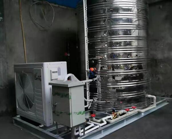 5HP-５T的节能环保型空气能热水系统安装